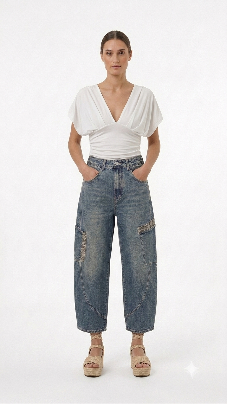 CARGO BARREL JEANS
